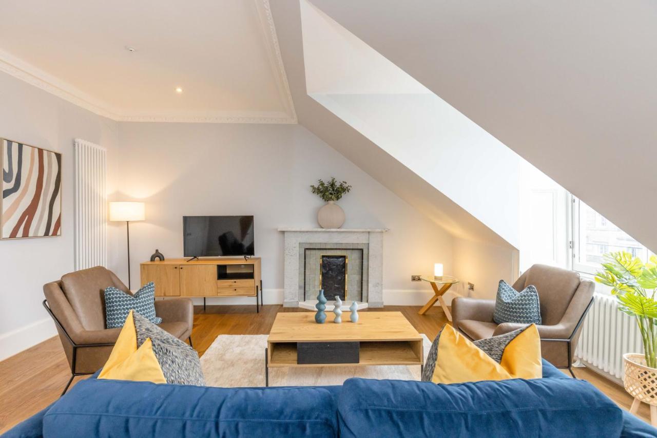 Dragon Suites - Ladon Suite - 2 Bed City Centre Luxury Apartment Edinburg Exteriör bild